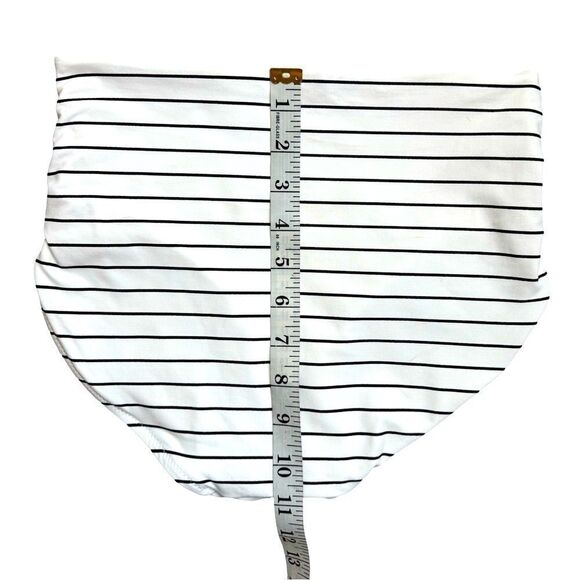 Dick's Sporting Goods Women's Stripe Blk Power Sculpt Mid Rise Swim Bottoms NWT - Picture 7 of 10